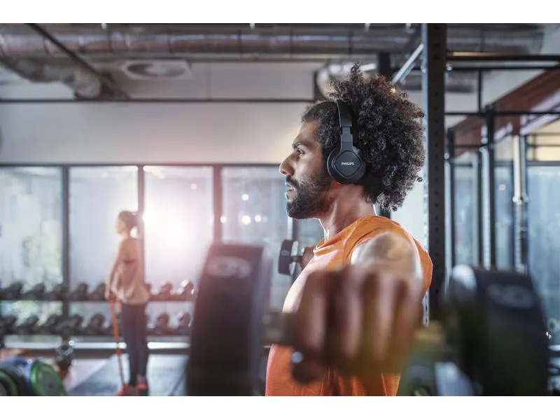Philips Wireless On-Ear-Kopfhörer TAA4216BK/00 Schwarz