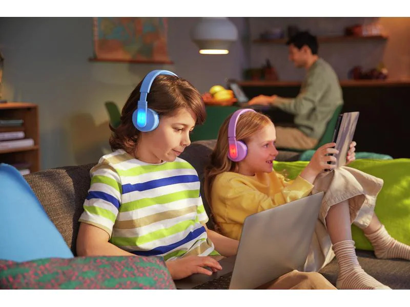 Philips Wireless On-Ear-Kopfhörer TAK4206BL/00 Blau