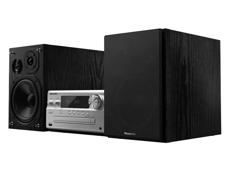 Panasonic Micro-HiFi Anlage SC-PMX802E Schwarz/Silber