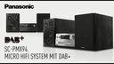 Panasonic Micro-HiFi Anlage SC-PMX94 Schwarz