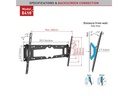 Barkan Wandhalterung WH E410+ Schwarz