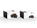 Edifier Regallautsprecher Paar S350DB mit Subwoofer Braun