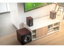 Edifier Regallautsprecher Paar S350DB mit Subwoofer Braun