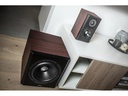 Edifier Regallautsprecher Paar S350DB mit Subwoofer Braun