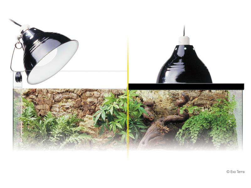 Exo Terra Klemmlampe Glow Light S, Ø 14 cm