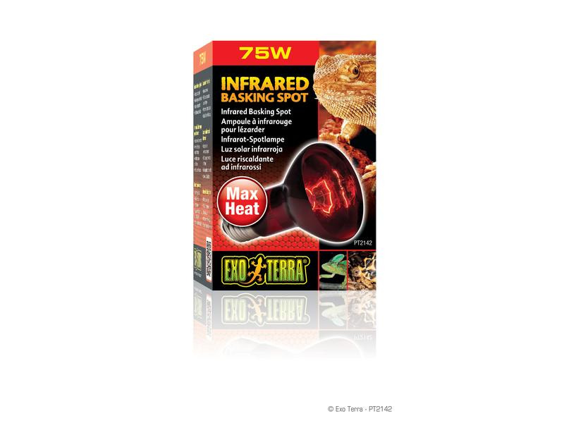 Exo Terra Terrarienlampe Infrared Basking Spot E27, R20/75W