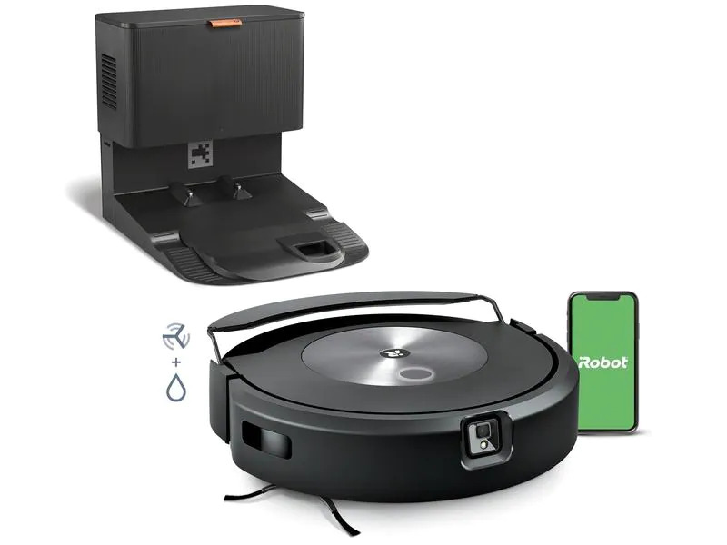 iRobot Saug- und Wischroboter Romba Combo j7558+ mit Clean Base