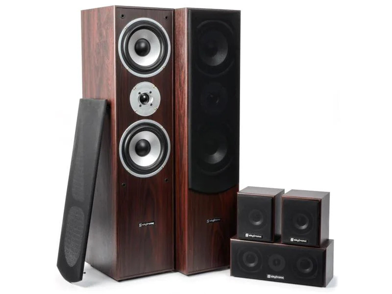 Fenton Standlautsprecher HF5W Braun