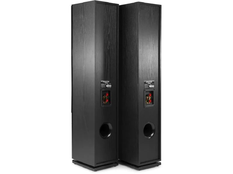Fenton Standlautsprecher Paar SHF80B Schwarz