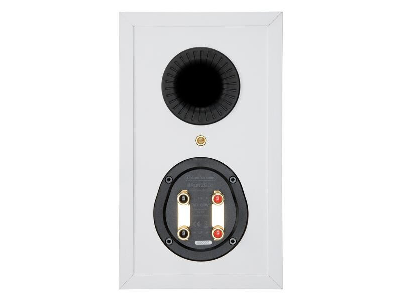 Monitor Audio Regallautsprecher Paar Bronze 50 Weiss