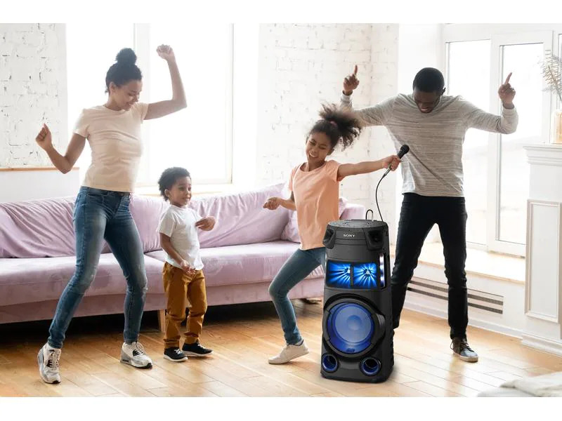 Sony Musik-System MHC-V43D Schwarz