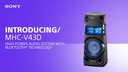 Sony Musik-System MHC-V43D Schwarz