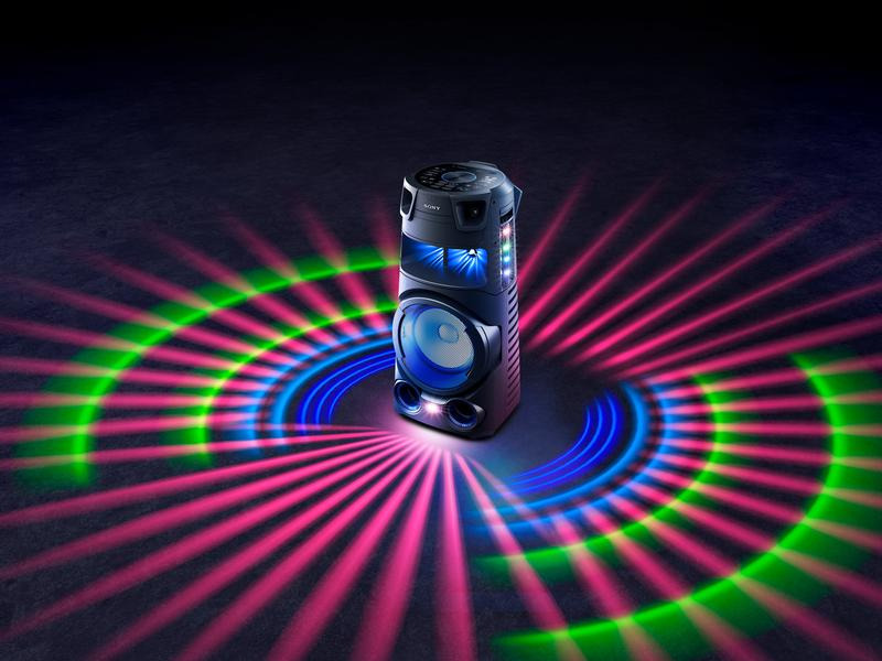 Sony Musik-System MHC-V73D Schwarz
