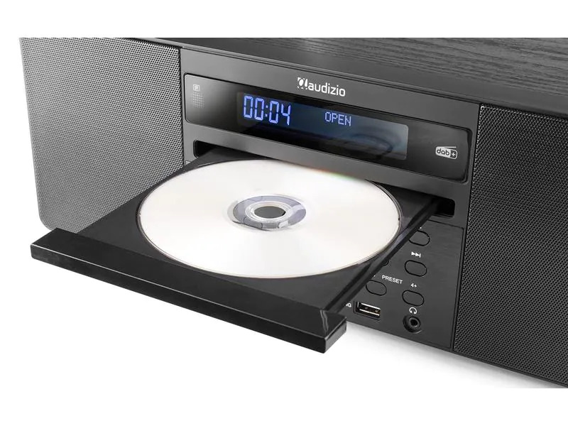 Audizio Radio/CD-Player Prato Schwarz