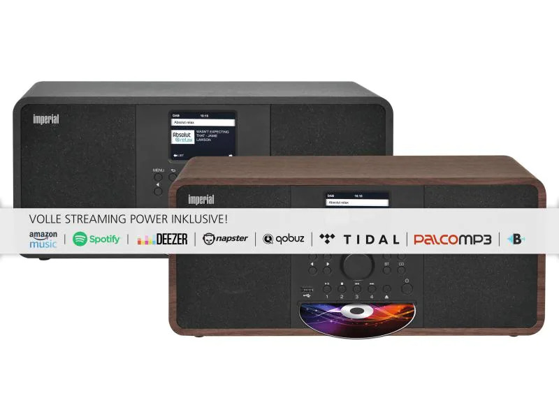 Imperial Radio/CD-Player Dabman i205 CD Schwarz