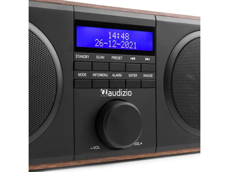 Audizio DAB+ Radio Novara Holzoptik