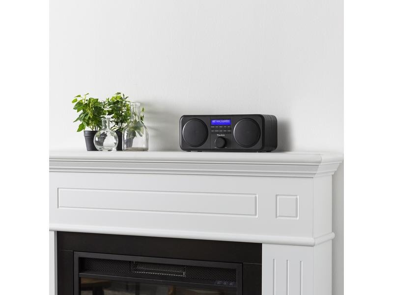Audizio DAB+ Radio Novara Schwarz