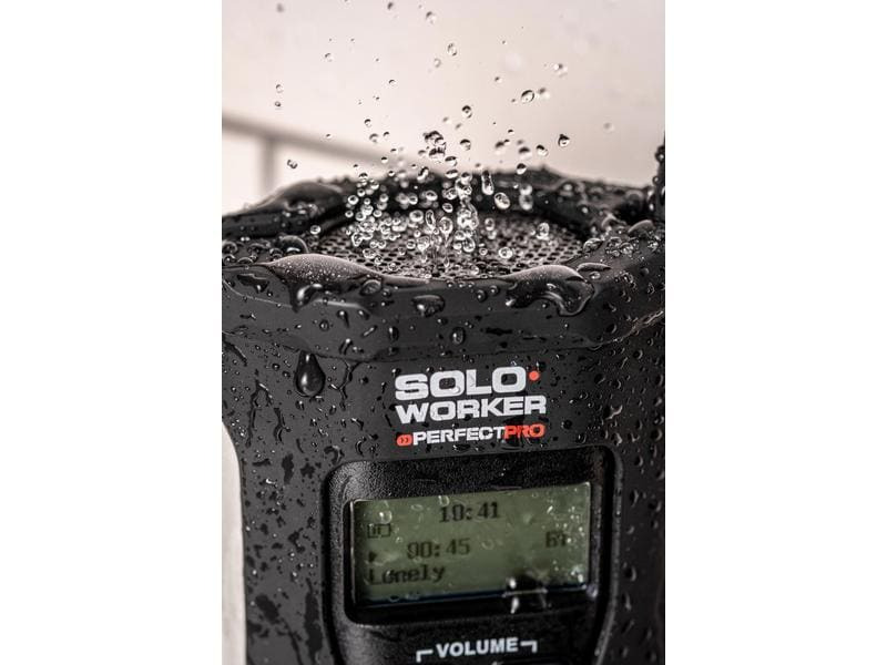 Perfectpro DAB+ Radio SOLOWORKER Schwarz