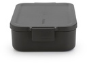 Brabantia Lunchbox Make &amp; Take 20.4 x 13.6 x 5.7 cm, Dunkelgrau