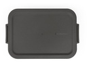 Brabantia Lunchbox Make &amp; Take 20.4 x 13.6 x 5.7 cm, Dunkelgrau