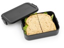 Brabantia Lunchbox Make &amp; Take 20.4 x 13.6 x 5.7 cm, Dunkelgrau