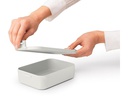 Brabantia Lunchbox Make &amp; Take 20.4 x 13.6 x 5.7 cm, Hellgrau