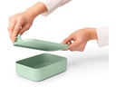 Brabantia Lunchbox Make &amp; Take 20.4 x 13.6 x 5.7 cm, Hellgrün