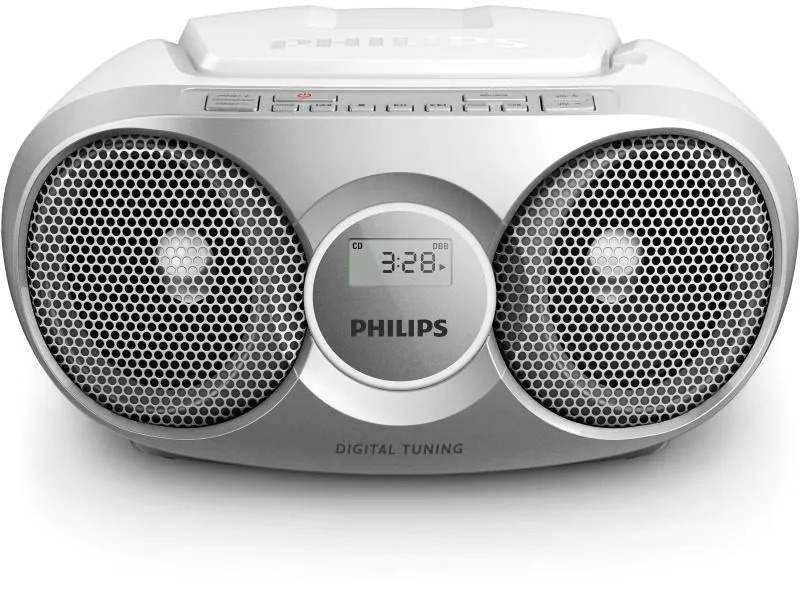 Philips Radio/CD-Player AZ215 Silber