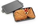 Brabantia Lunchbox Make &amp; Take 25.5 x 16.6 x 3.7 cm, Dunkelgrau
