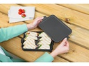 Brabantia Lunchbox Make &amp; Take 25.5 x 16.6 x 3.7 cm, Dunkelgrau
