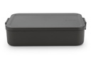 Brabantia Lunchbox Make &amp; Take 25.5 x 16.7 x 6 cm, Dunkelgrau