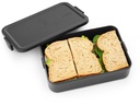 Brabantia Lunchbox Make &amp; Take 25.5 x 16.7 x 6 cm, Dunkelgrau