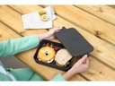 Brabantia Lunchbox Make &amp; Take 25.5 x 16.7 x 6 cm, Dunkelgrau