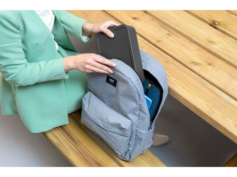 Brabantia Lunchbox Make &amp; Take 25.5 x 16.7 x 6 cm, Dunkelgrau