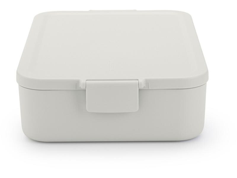Brabantia Lunchbox Make &amp; Take 25.5 x 16.7 x 6.2 cm, Hellgrau