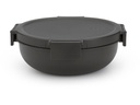 Brabantia Salatbehälter Make &amp; Take Dunkelgrau