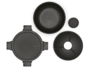 Brabantia Salatbehälter Make &amp; Take Dunkelgrau