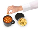 Brabantia Suppenbehälter Make &amp; Take 600 ml, Dunkelgrau