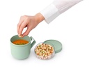 Brabantia Suppenbehälter Make &amp; Take 600 ml, Hellgrün