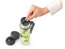 Brabantia Trinkflasche Make &amp; Take 500 ml, Dunkelgrau