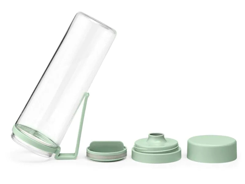 Brabantia Trinkflasche Make &amp; Take 500 ml, Hellgrün