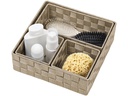 Diaqua Aufbewahrungskorb Irina 4 Stück, Beige