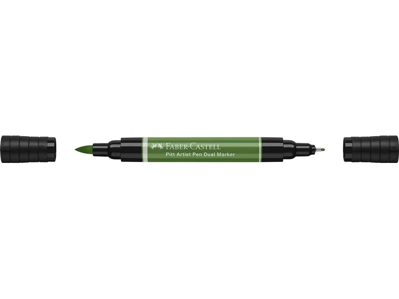 Faber-Castell Tuschestift Pitt Artist Pen Dual Olive