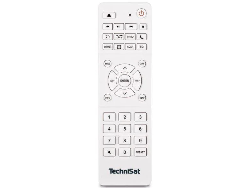 Technisat DAB+ Radio DigitRadio 370 CD BT Weiss