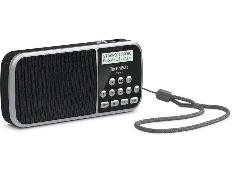 Technisat DAB+ Radio Viola 3 Schwarz
