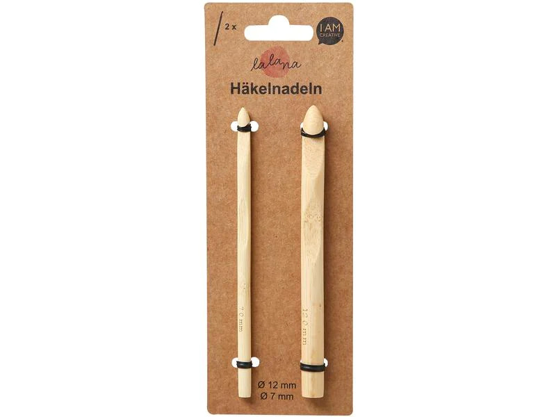 lalana Häkelnadel 12 / 7 mm, 2 Stück