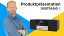 Technisat DigitRadio 3 Schwarz-Silber