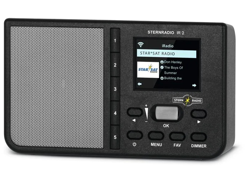 Technisat Internet Radio SternRadio IR 2 Schwarz