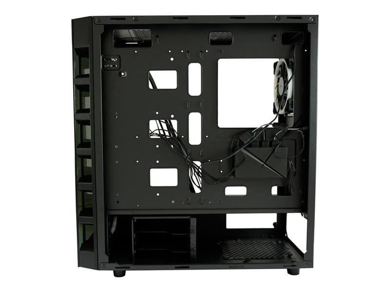 LC-Power PC-Gehäuse Mini Tower LC-709B-ON Schwarz