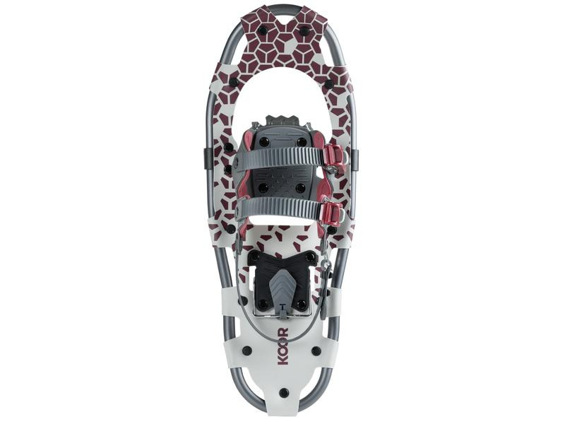 KOOR Schneeschuh Lumi Flex S/M Dunkelrot